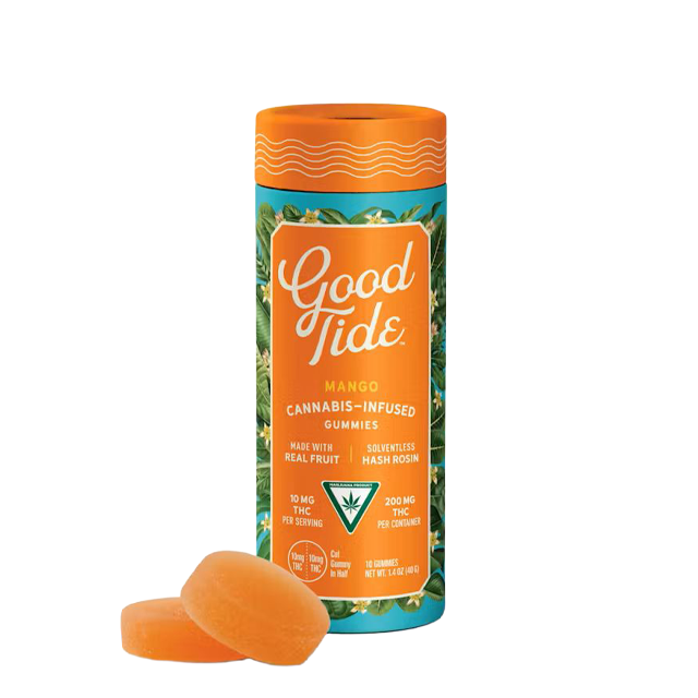 Good Tide - Mango Hash Rosin Gummies 200mg