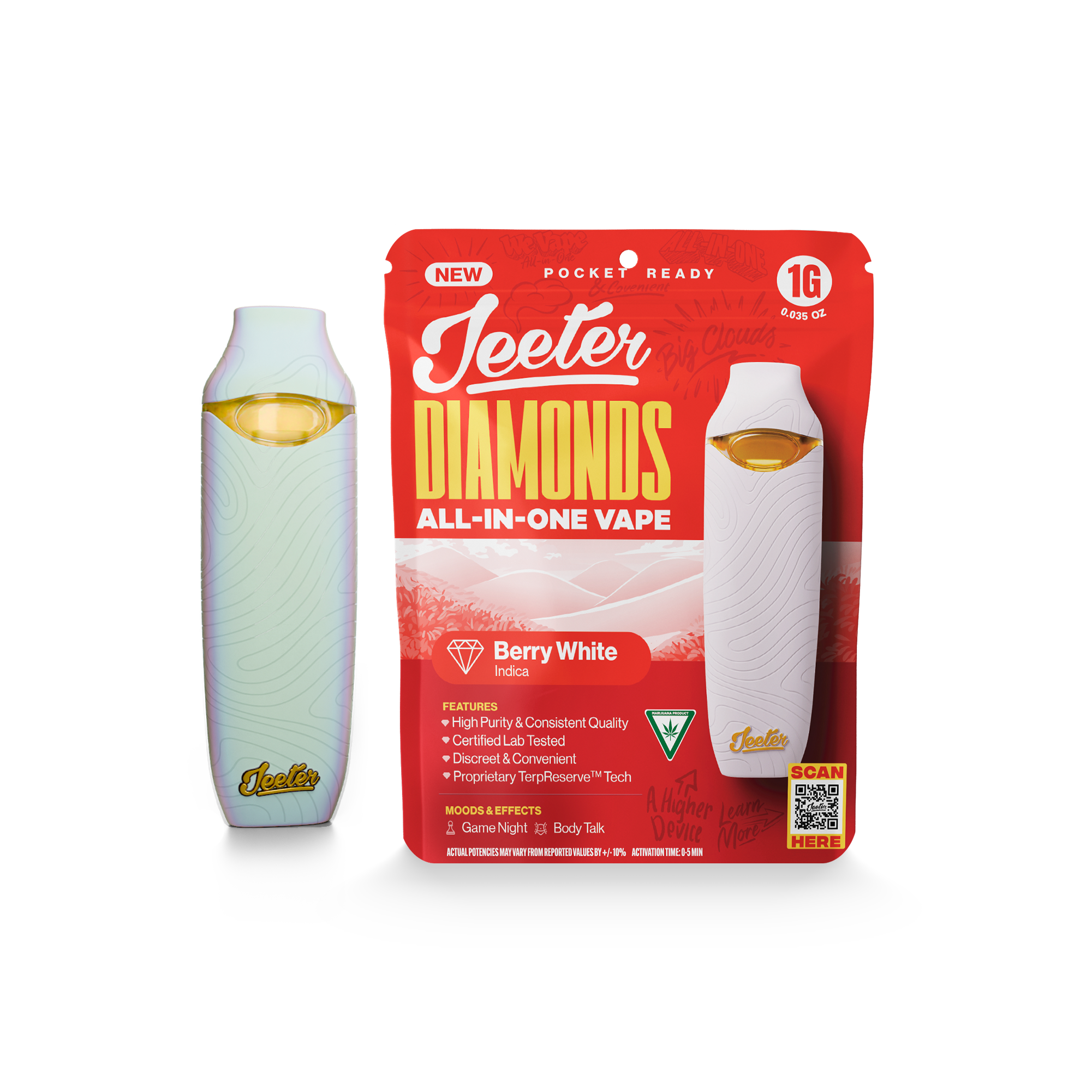 JEETER | BERRY WHITE LIQUID DIAMONDS | ALL-IN-ONE