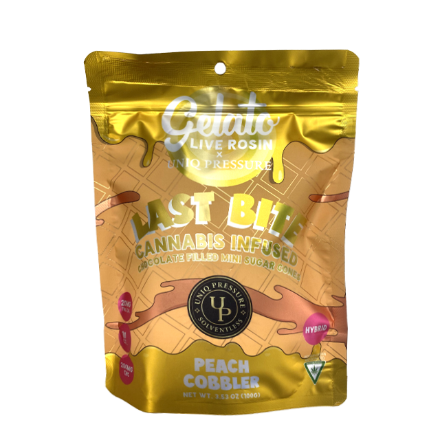 PEACH COBBLER ROSIN INFUSED LAST BITE CONES | 200MG