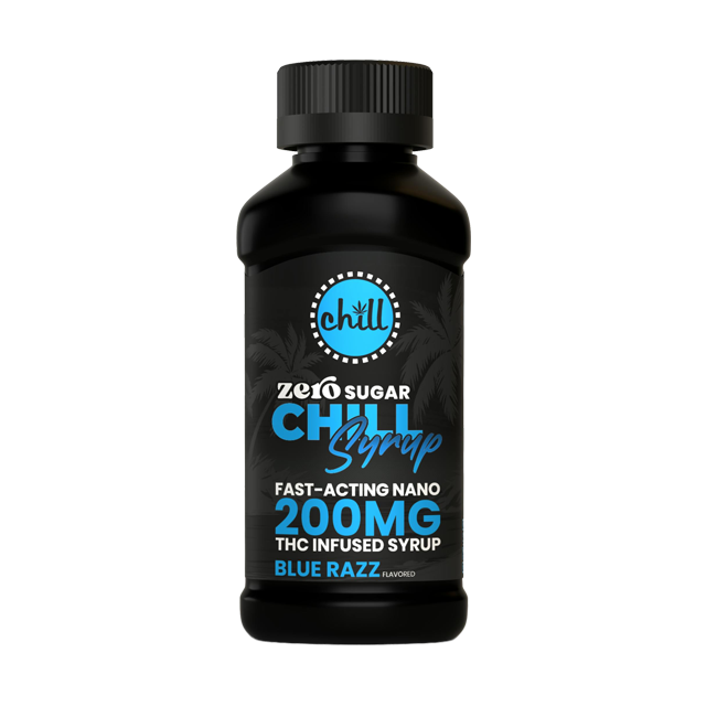 BLUE RAZZ- ZERO SUGAR SYRUP 200MG 
