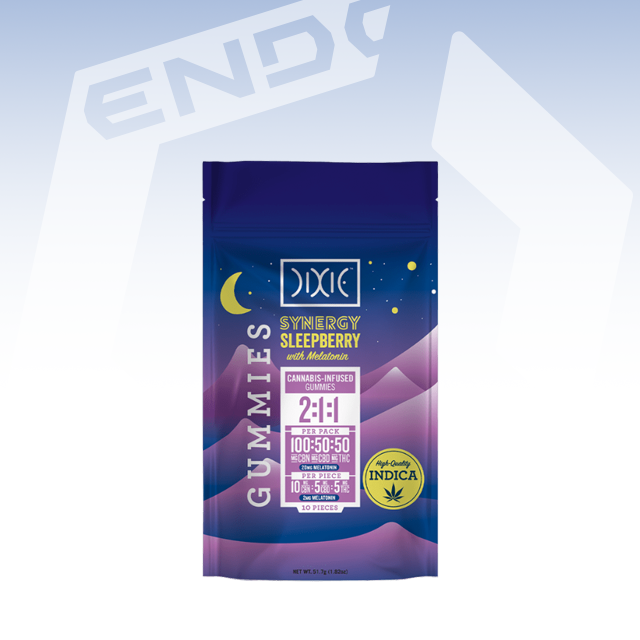 SYNERGY SLEEPBERRY 2:1:1 CBN:THC:CBD GUMMIES | 100MG