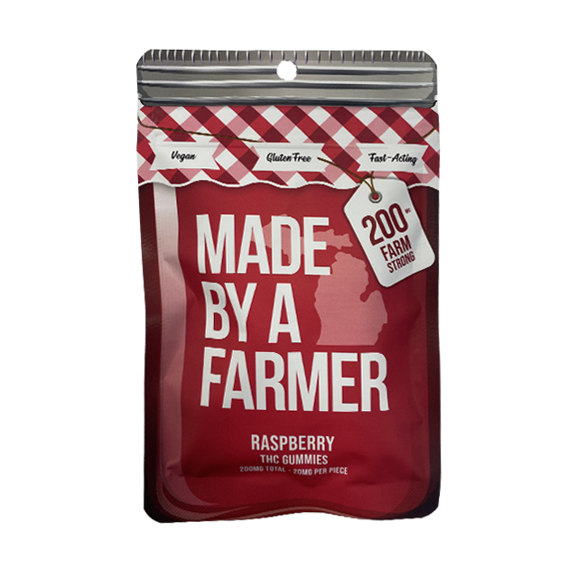 RASPBERRY FULL SPEC NANO GUMMIES | 200MG