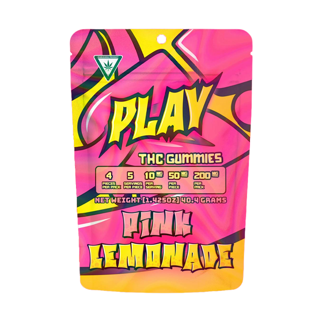 PINK LEMONADE PLAY GUMMIES | 200MG