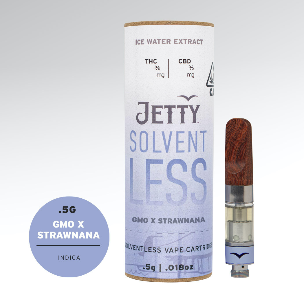 GMO X STRAWNANA SOLVENTLESS CARTRIDGE - HALF GRAM