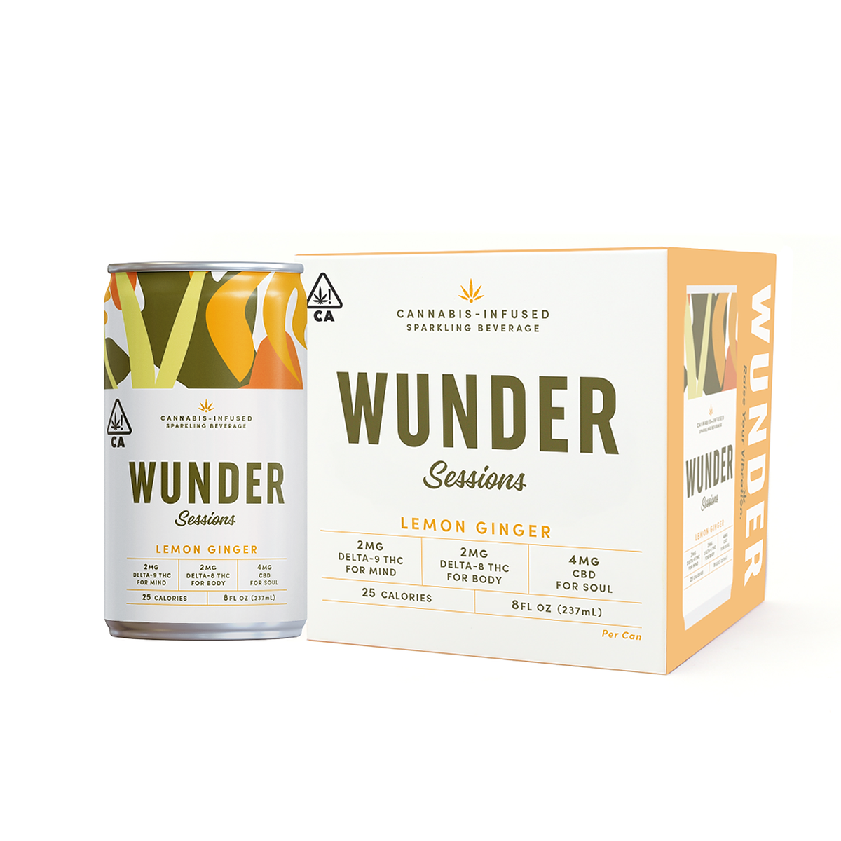 LEMON GINGER SESSIONS - 4 PACK