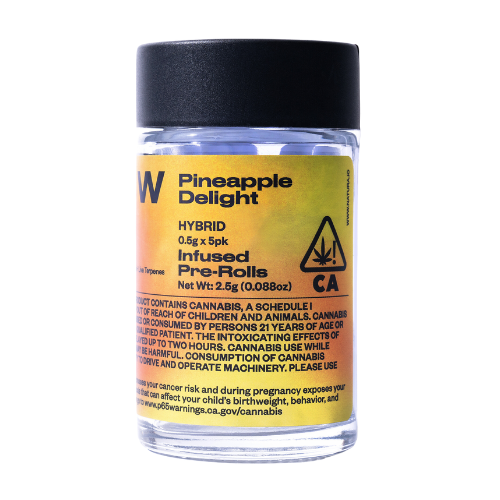 PINEAPPLE DELIGHT INFUSED JOINTS - 5 PACK