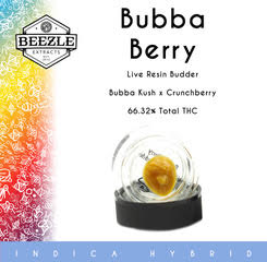 Bubba Berry Live Resin Budder - Gram