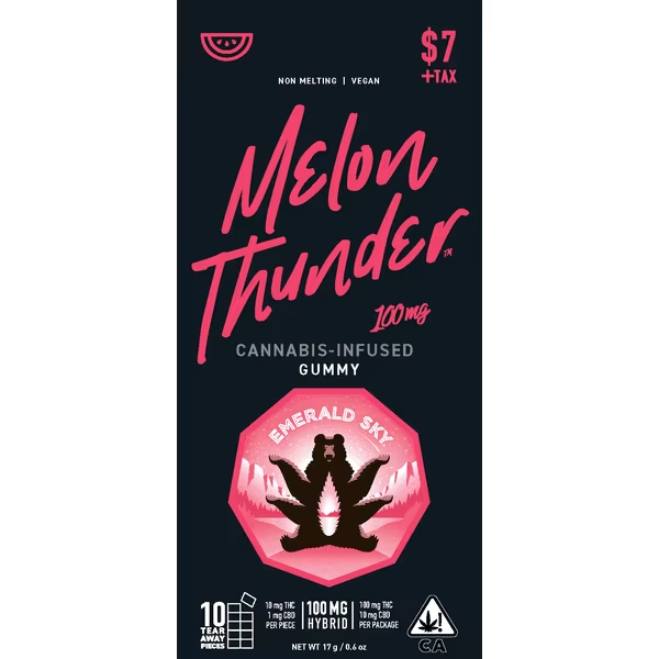 Emerald Sky — MELON THUNDER HYBRID GUMMY - SINGLE