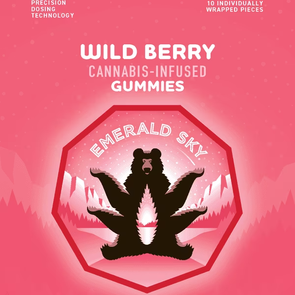 Emerald Sky — WILD BERRY INDICA GUMMIES - 10 PACK