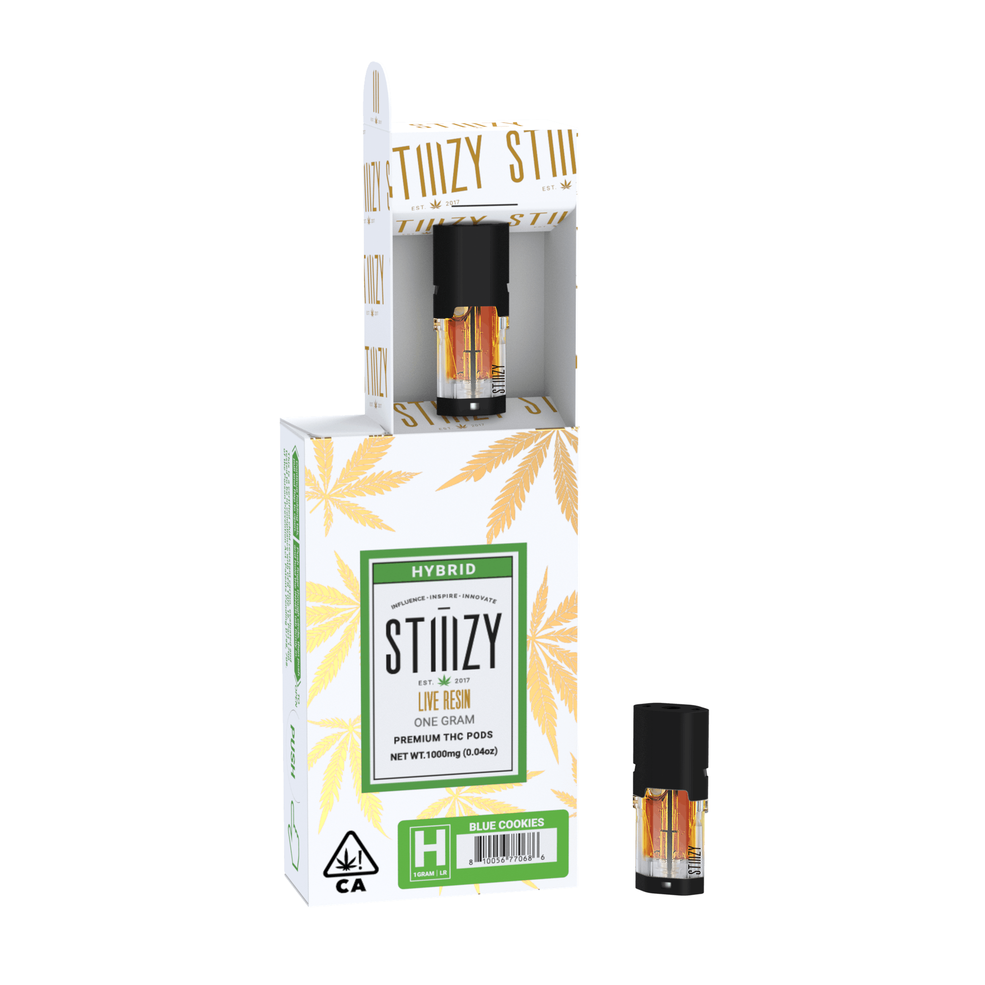 BLUE COOKIES LIVE RESIN STIIIZY POD - GRAM