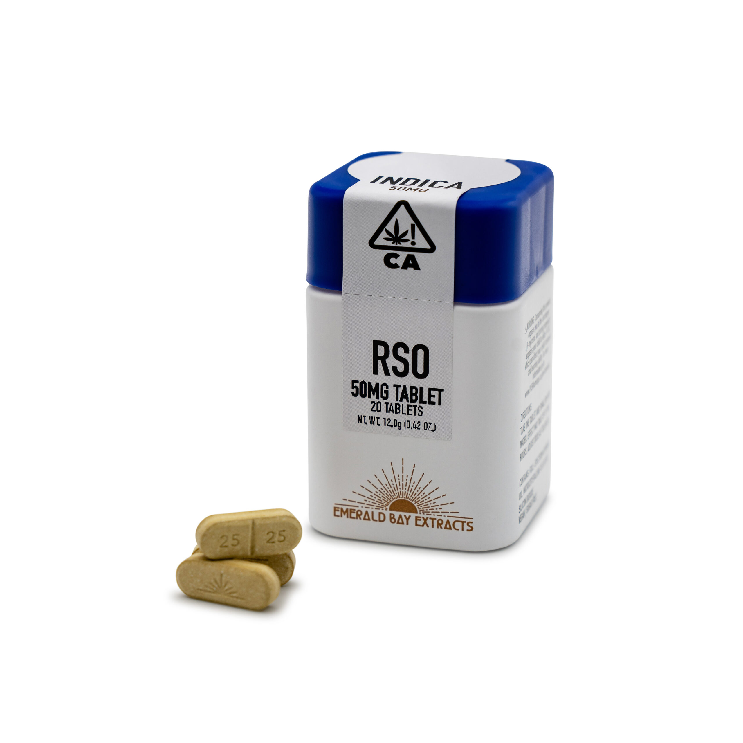 50MG INDICA MULE FUEL RSO TABLETS - 20 PACK