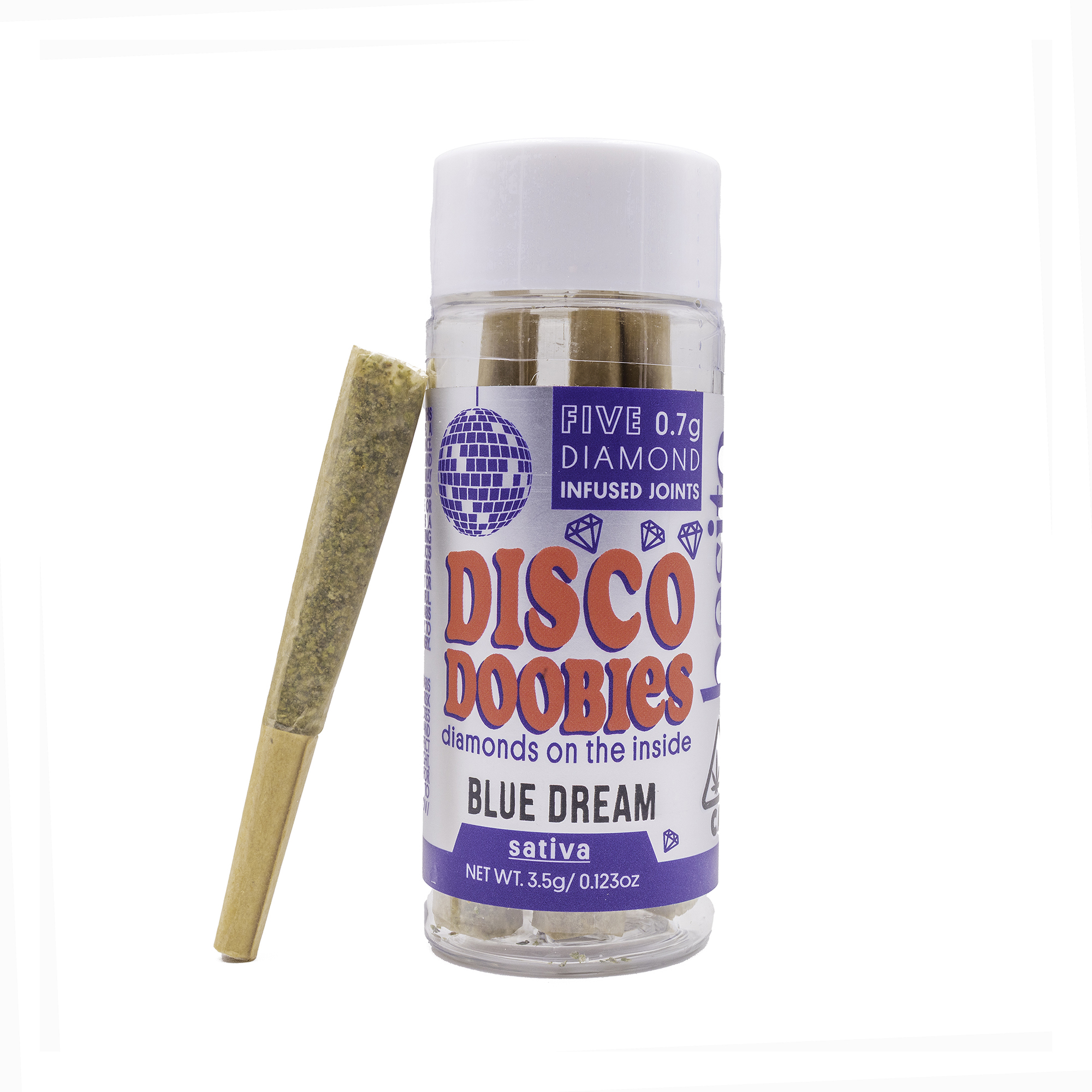 BESITO — BLUE DREAM DISCO DOOBIES CLASSIC DIAMONDS PREROLL - 5 PACK