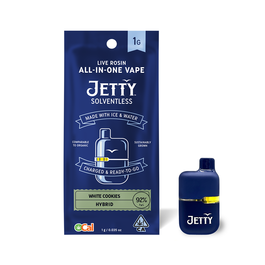 Jetty Extracts: White Cookies Mini Tank - Gram