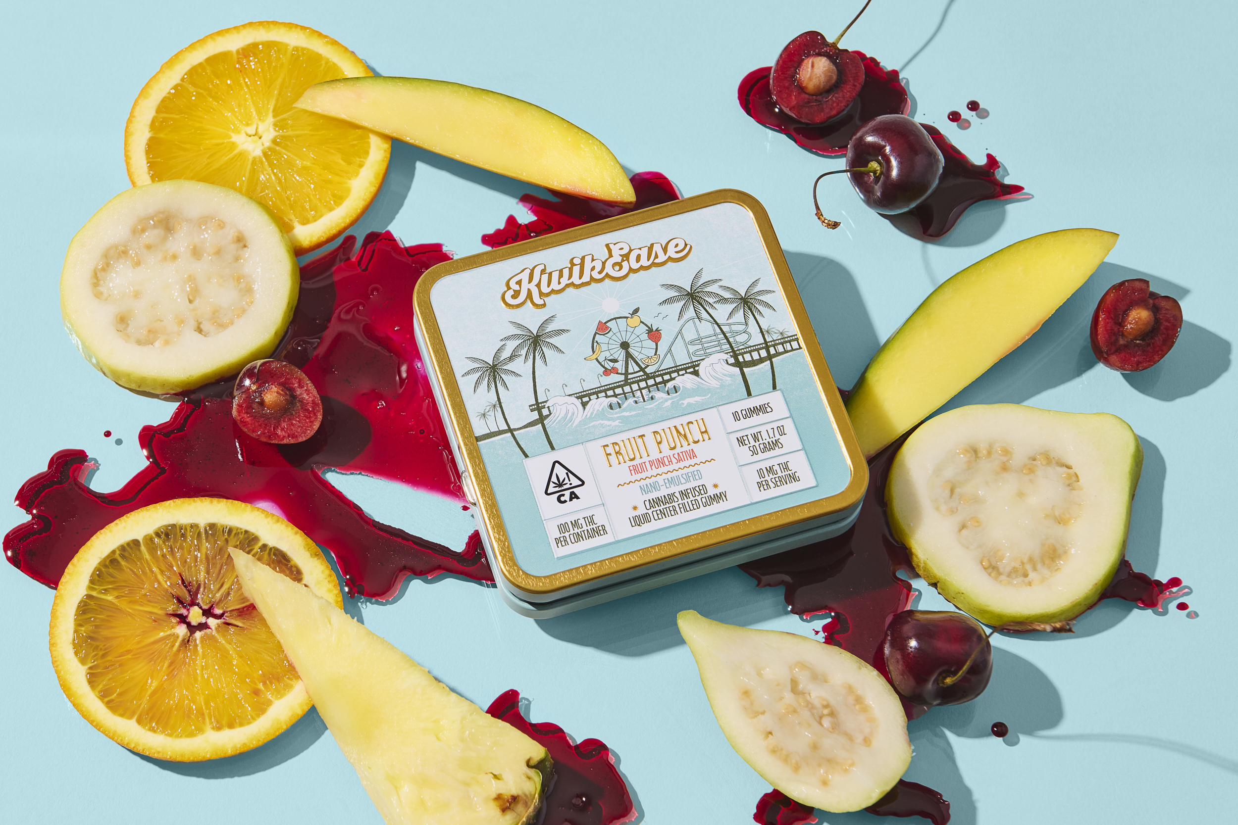 Kwik Ease — Fruit Punch Liquid Center Filled Nano