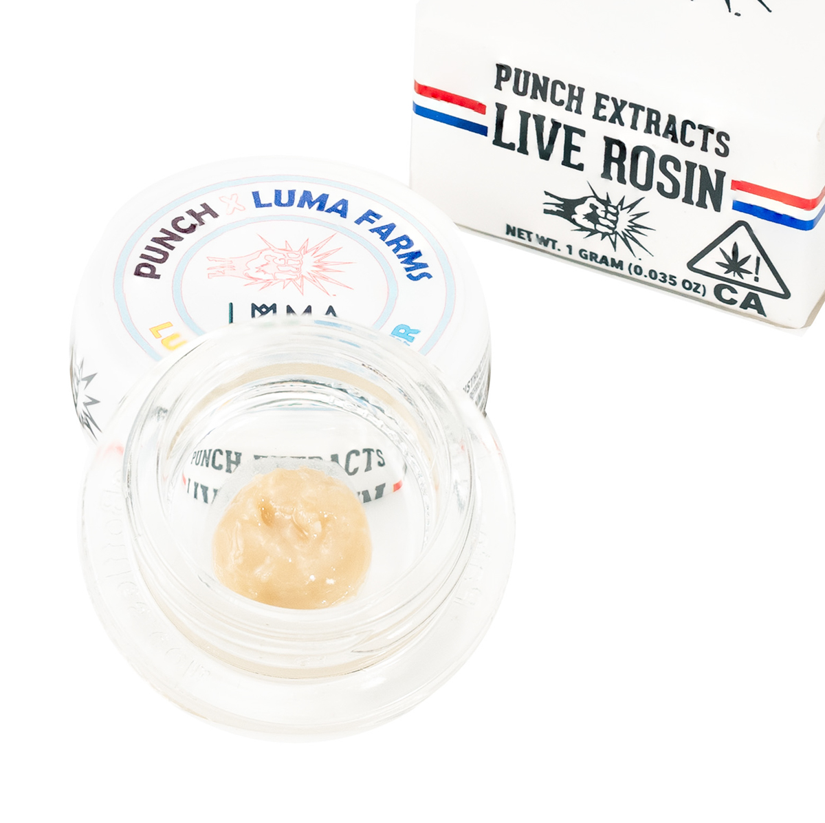 Punch Extracts — LUMA'S 4Z TIER 3 LIVE ROSIN BADDER - GRAM