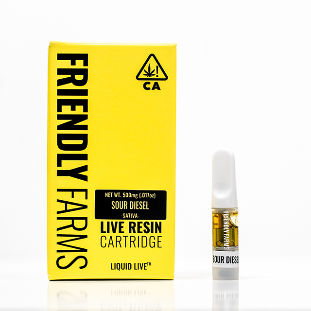 SOUR DIESEL LIVE RESIN CARTRIDGE - HALF GRAM