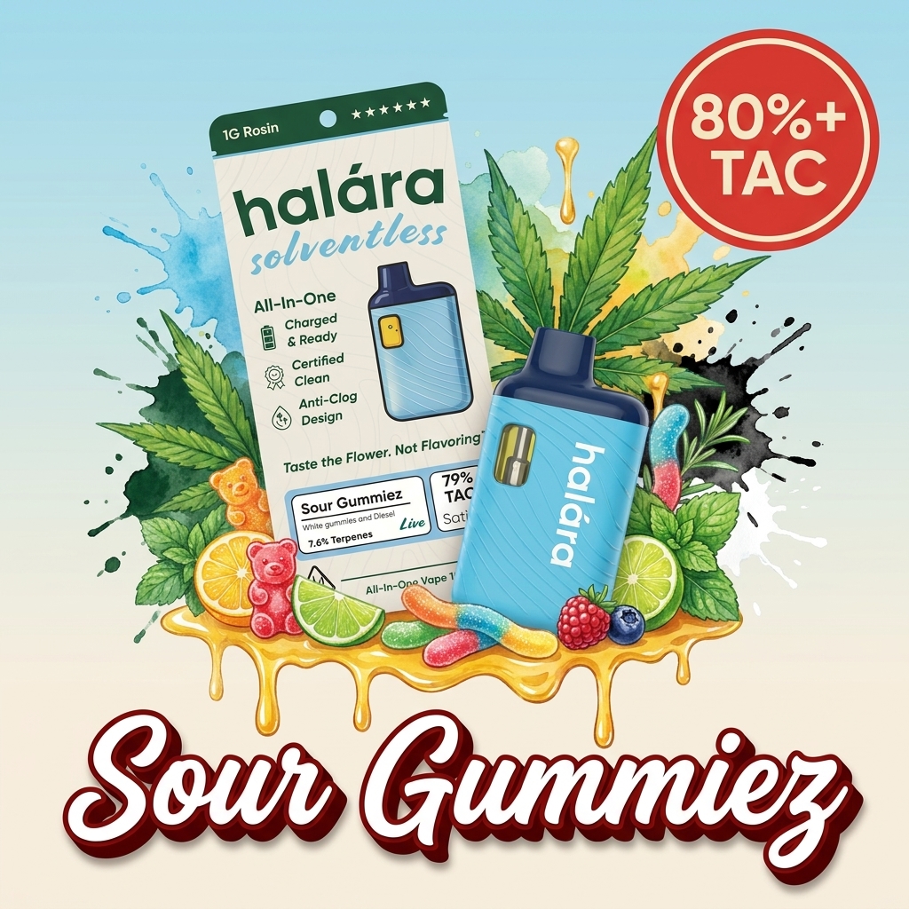 Halara: Sour Gummiez - Gram