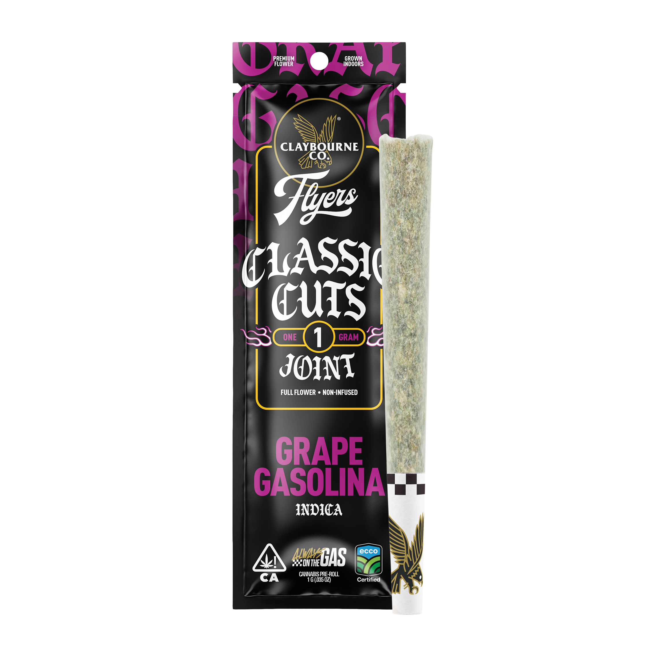 Claybourne Co.: Grape Gasolina Classic Cuts - Single