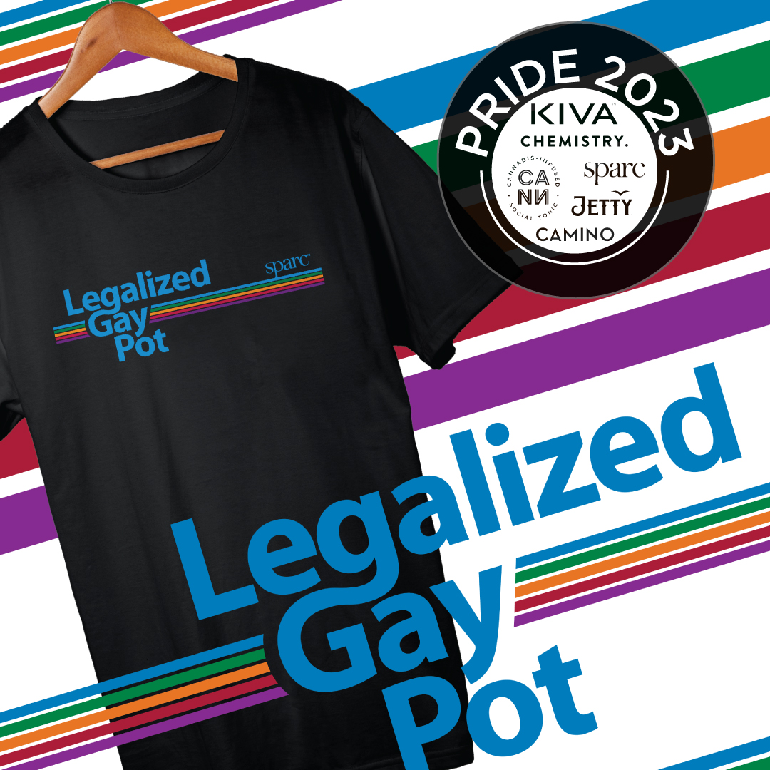 LEGALIZED GAY POT T-SHIRT S