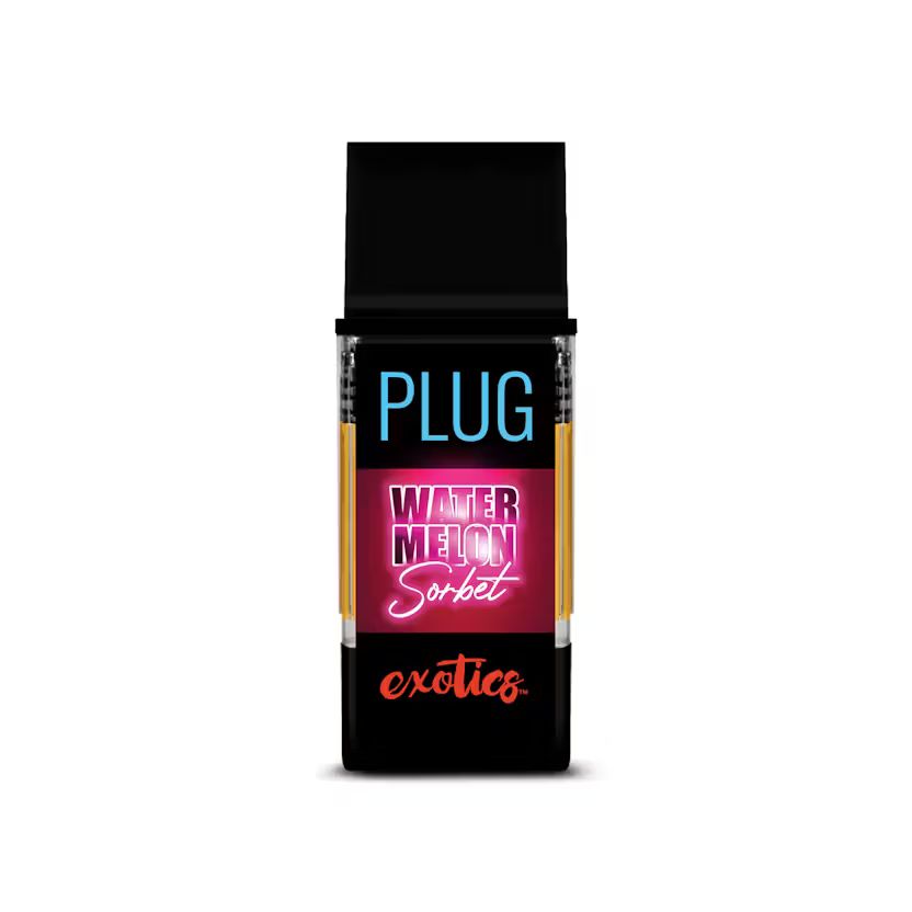plugplay exotics disposable vape 2g PLUGPLAY - WATERMELON SORBET EXOTICS PLUG POD
