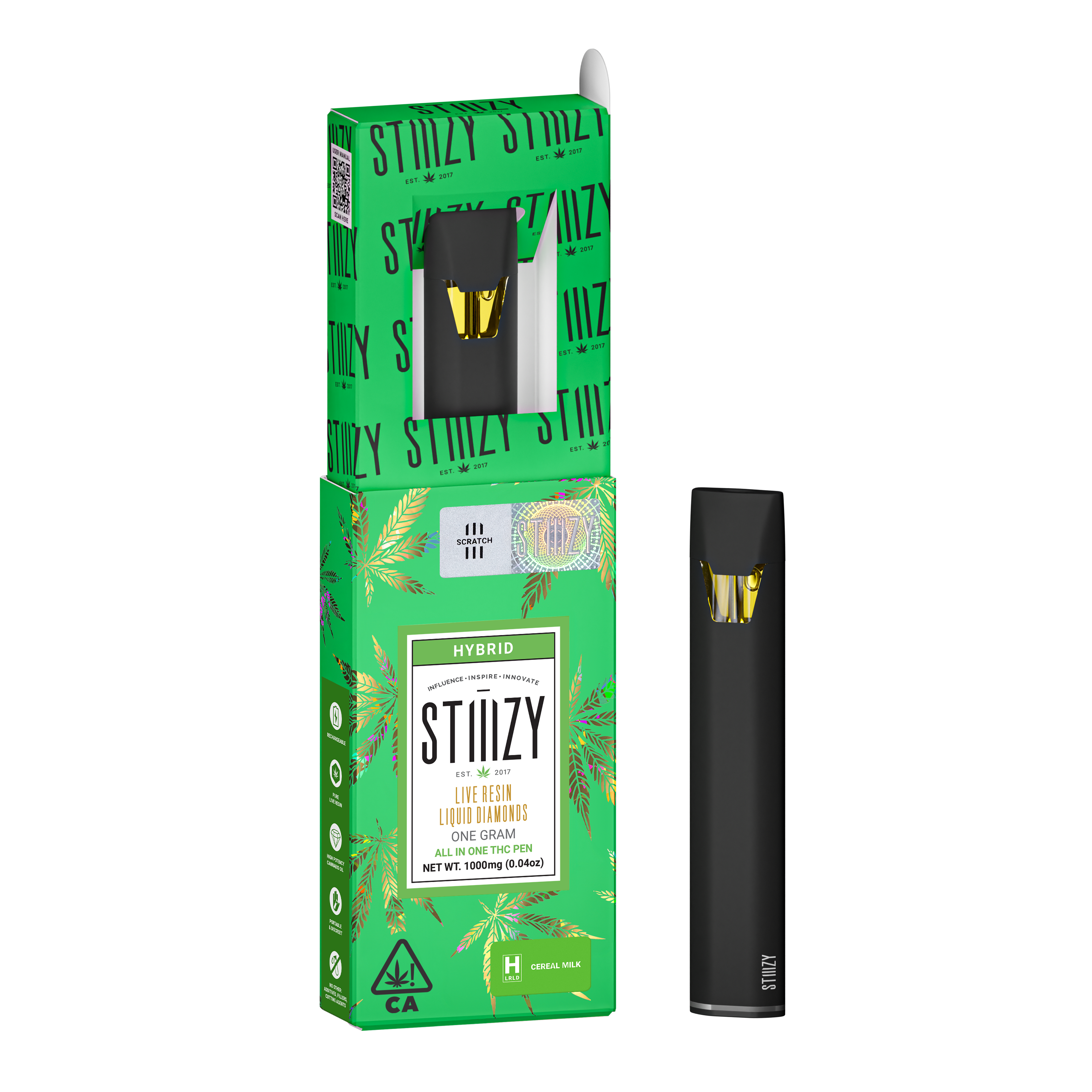 Stiiizy: CEREAL MILK LIQUID DIAMOND ALL-IN-ONE - GRAM