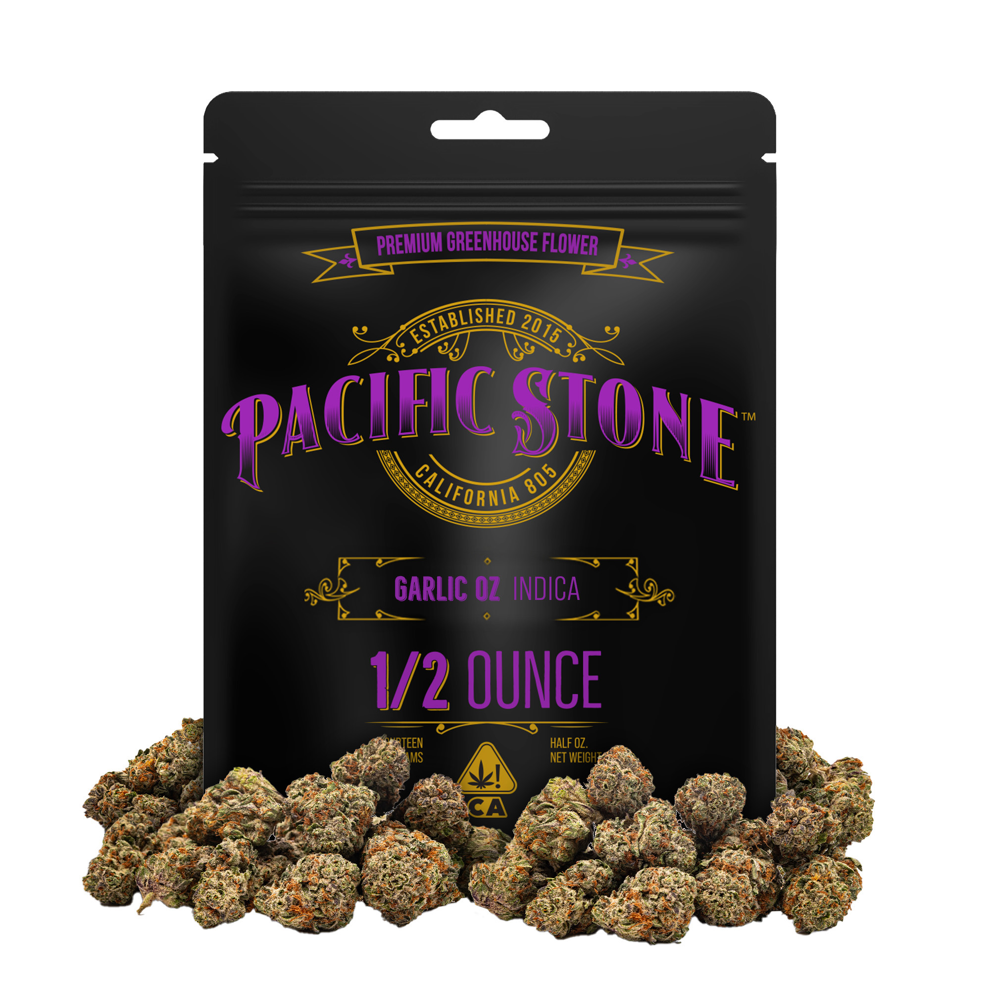 Pacific Stone — GARLIC OZ - HALF OUNCE