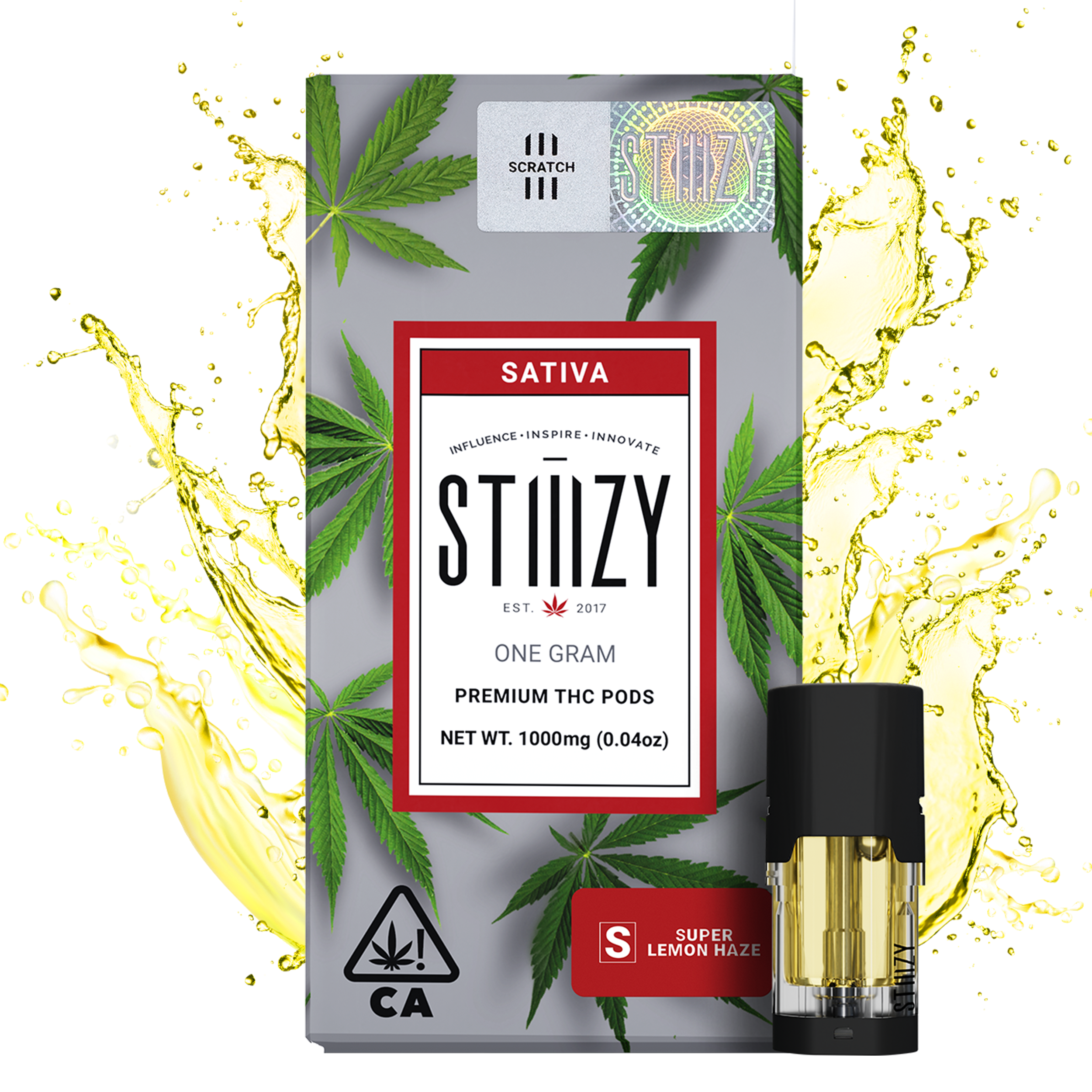 SUPER LEMON HAZE STIIIZY POD - GRAM