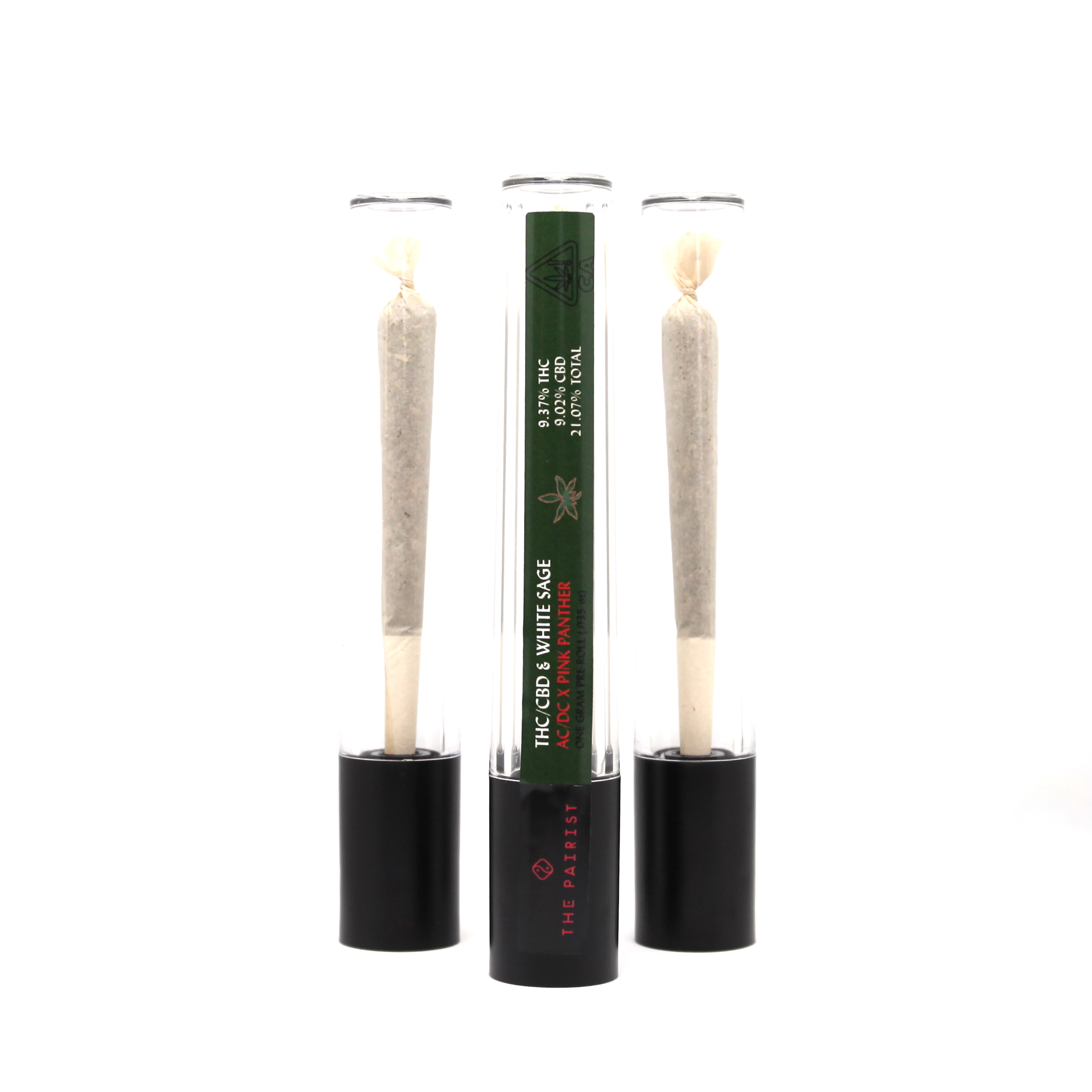 ACDC X PINK PANTHER & WHITE SAGE 1:1 CBD PREROLL - SINGLE