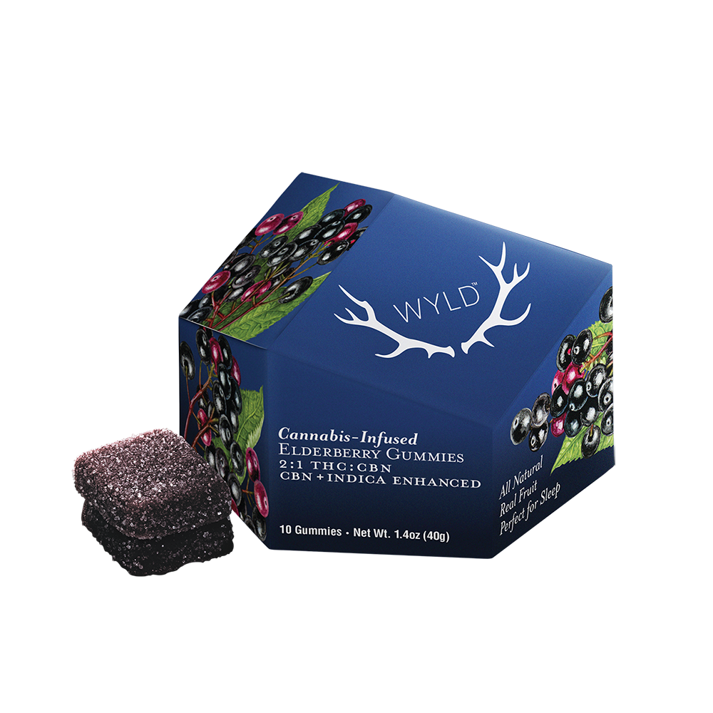 Wyld — ELDERBERRY 2:1 THC:CBN GUMMIES - 10 PACK