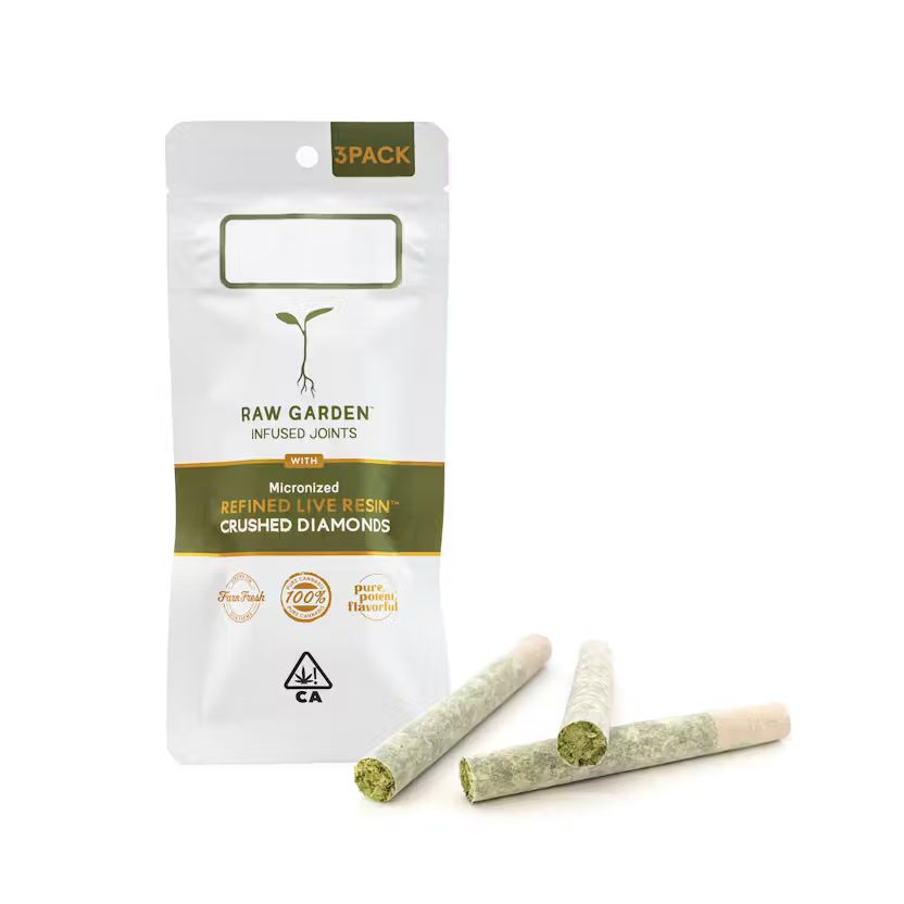 AURORA BOREALIS CRUSHED DIAMOND INFUSED PREROLL - 3 PACK