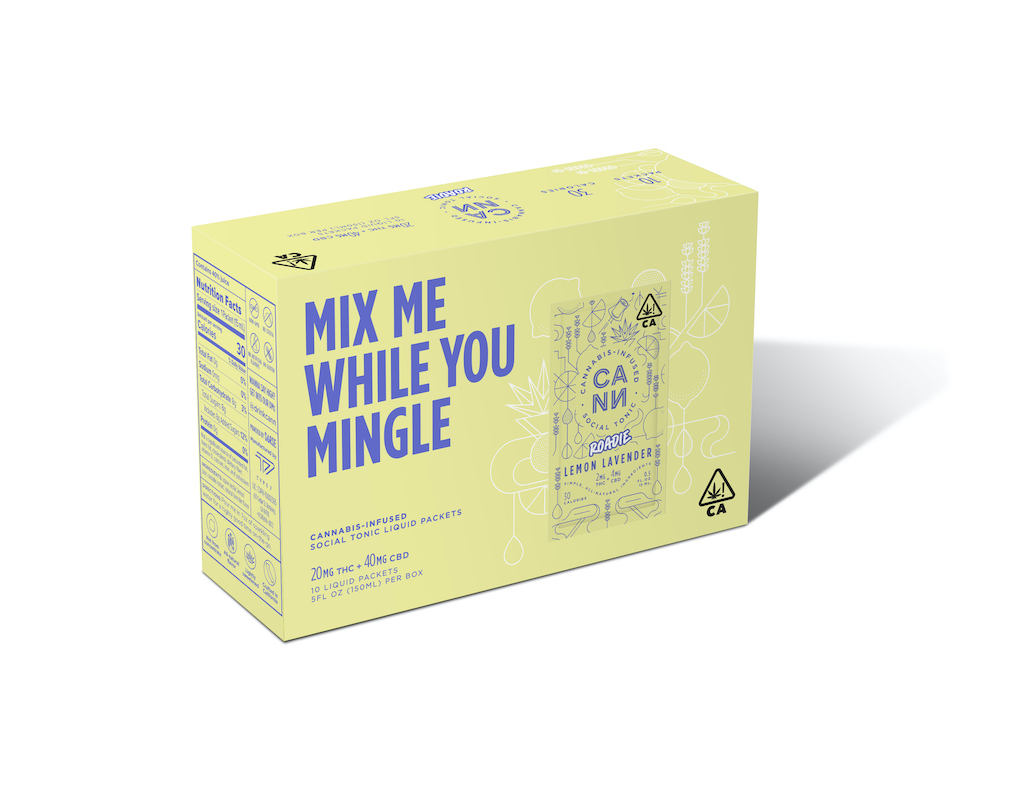 CANN - LEMON LAVENDER ROADIES - 8 PACK