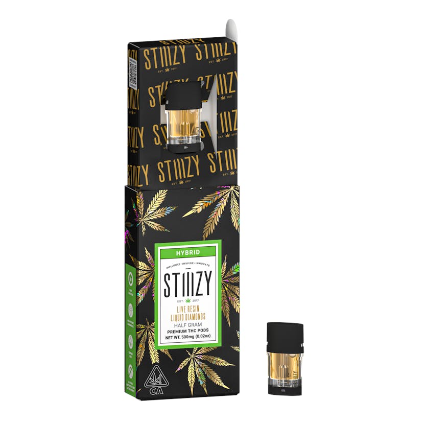 PURPLE ZLUSHIE LIQUID DIAMOND STIIIZY POD - HALF GRAM