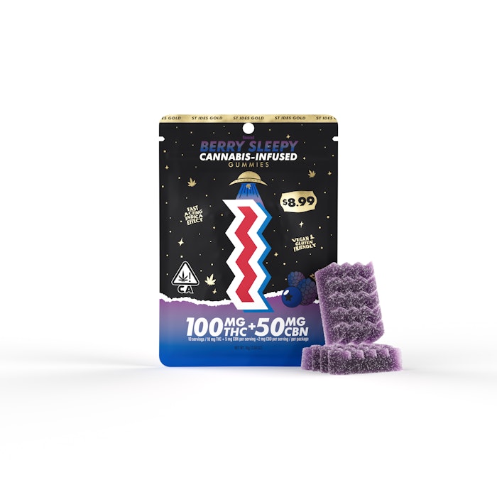 BERRY SLEEPY 2:1 THC:CBN GUMMIES - 2 PACK