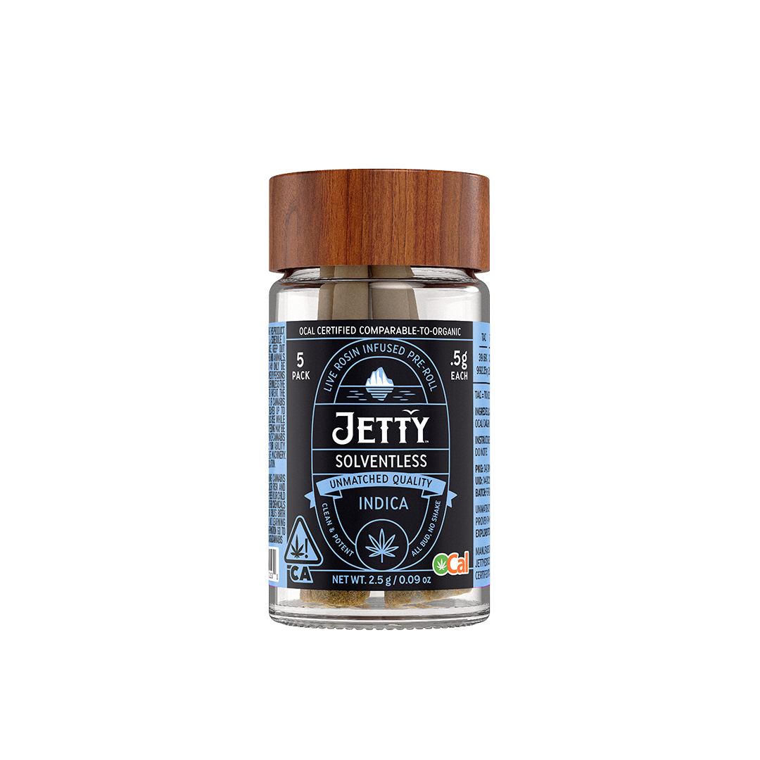 Jetty Extracts — FATSO X CRUMPETS LIVE ROSIN INFUSED PREROLL - 5 PACK
