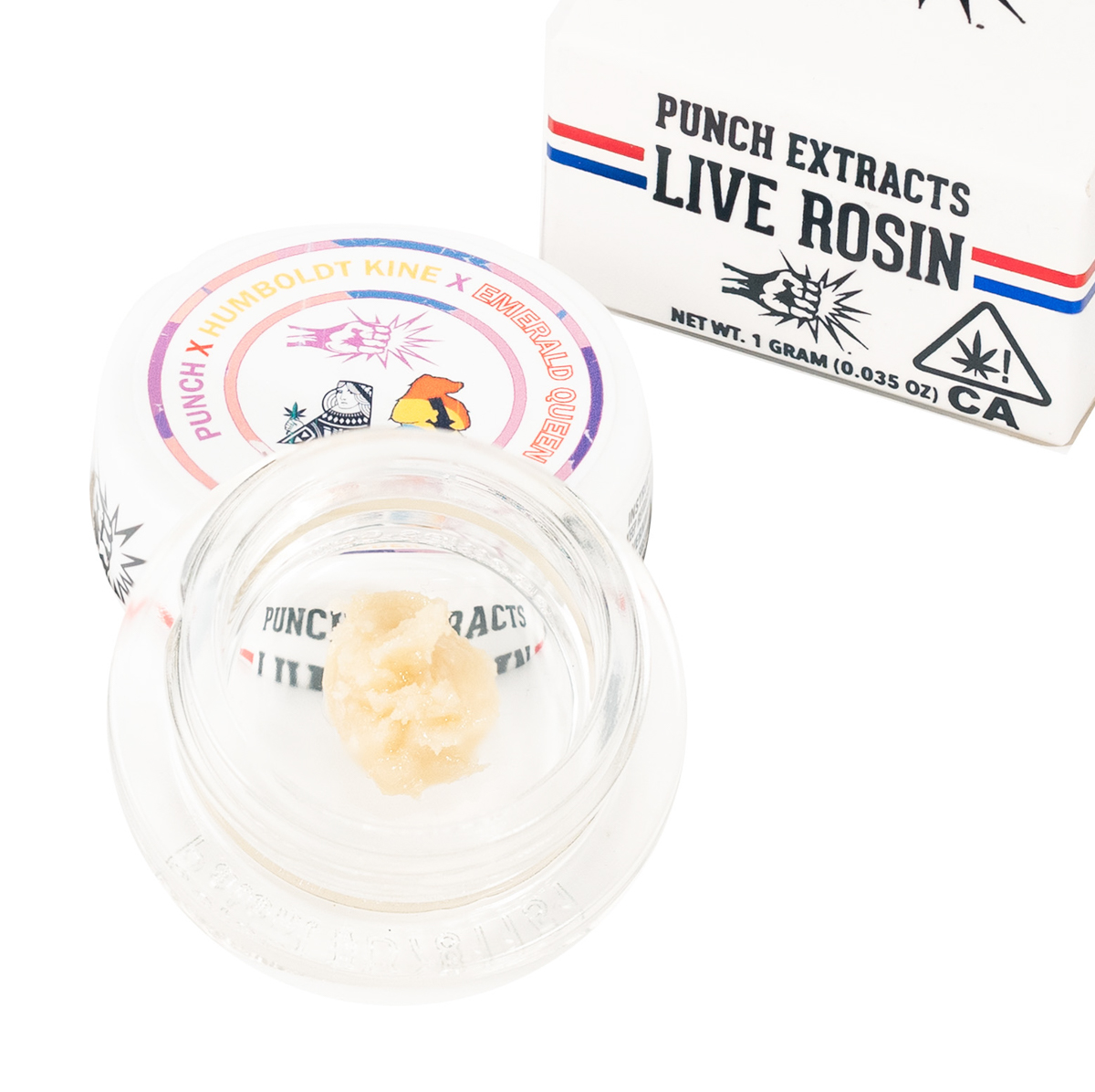 Punch Extracts — RED UVAZ TIER 1 LIVE ROSIN BADDER - GRAM