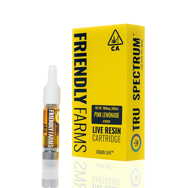 PINK LEMONADE LIVE RESIN CARTRIDGE - GRAM