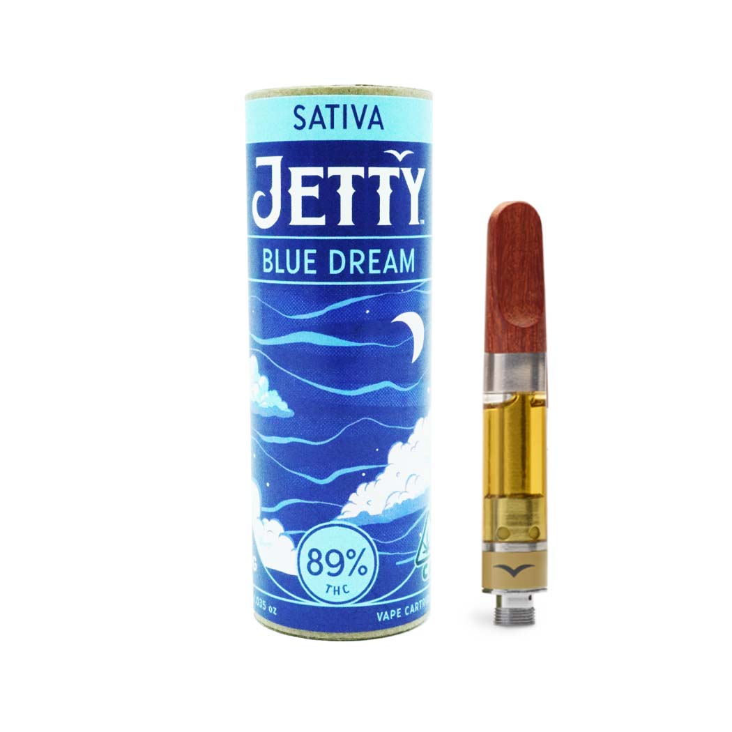 Jetty Extracts — BLUE DREAM HIGH THC CARTRIDGE - GRAM