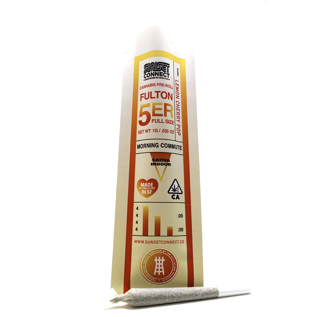 Sunset Connect: Lemon Cherry Pop Fulton 5ER - Single