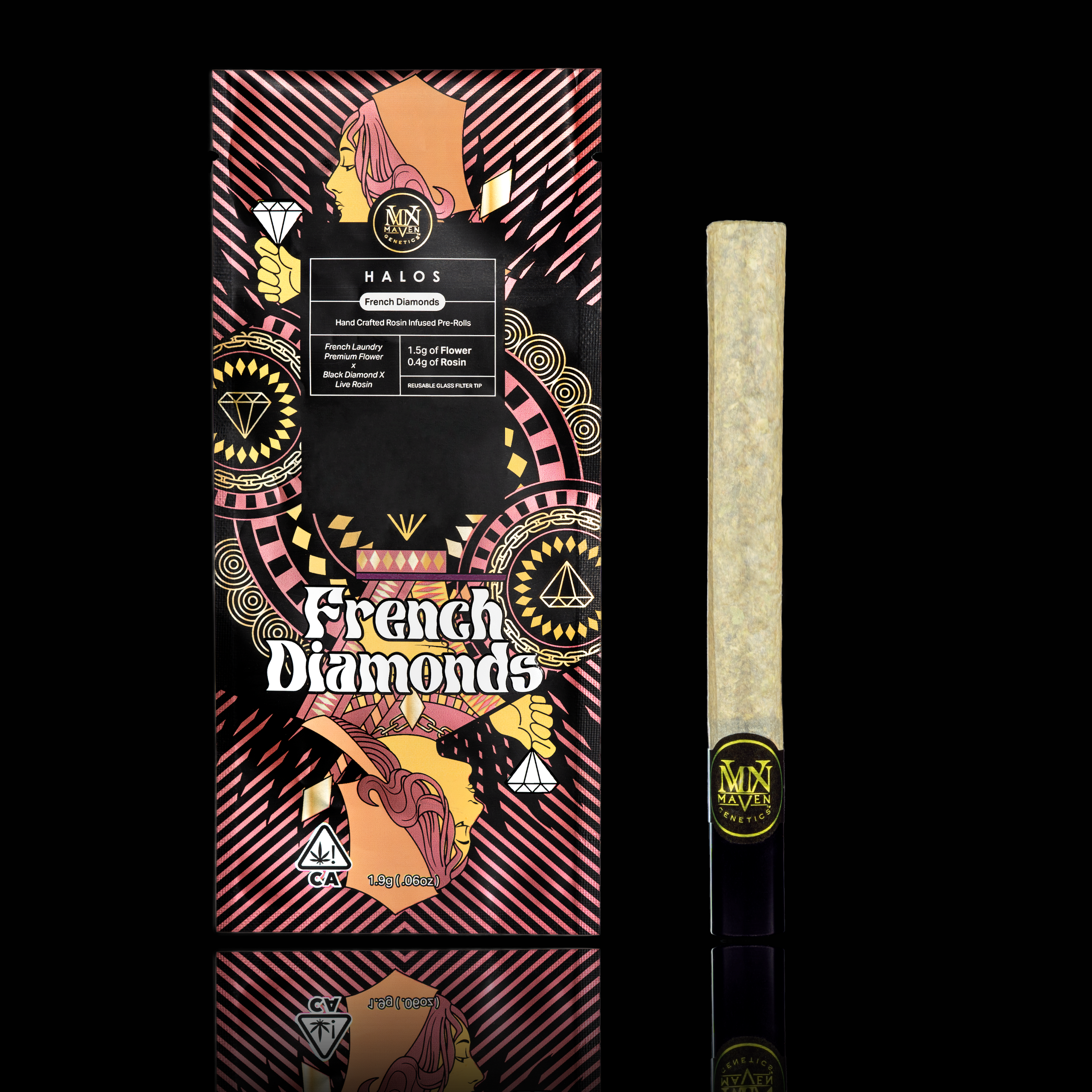 Maven — FRENCH DIAMONDS ROSIN INFUSED HALO -