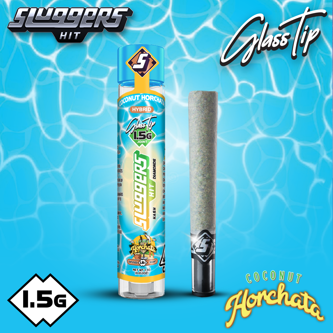 Sluggers — COCONUT HORCHATA DIAMOND & HASH INFUSED PREROLL -