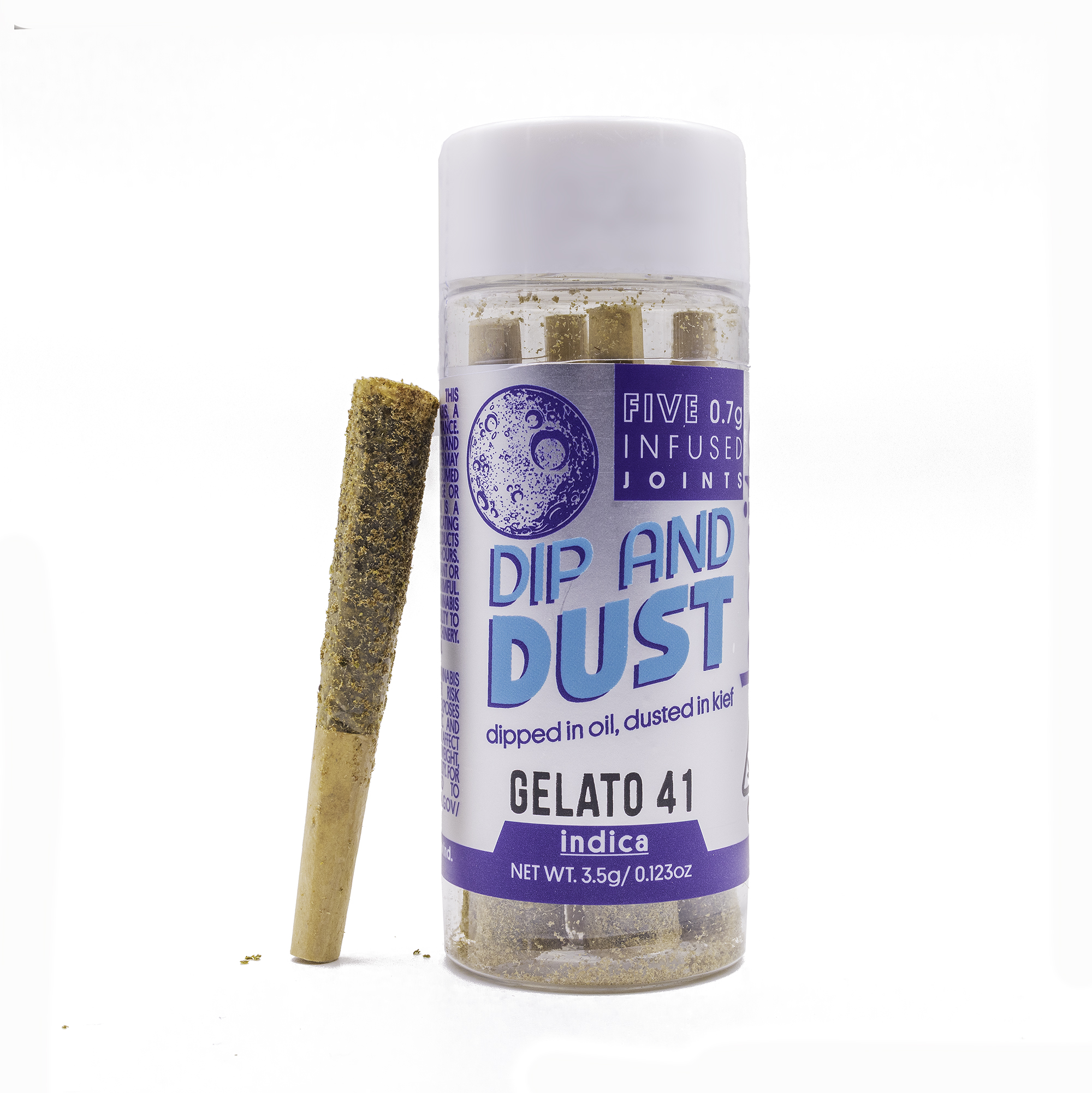 BESITO — GELATO 41 DIP & DUST CLASSIC KIEF PREROLL - 5 PACK