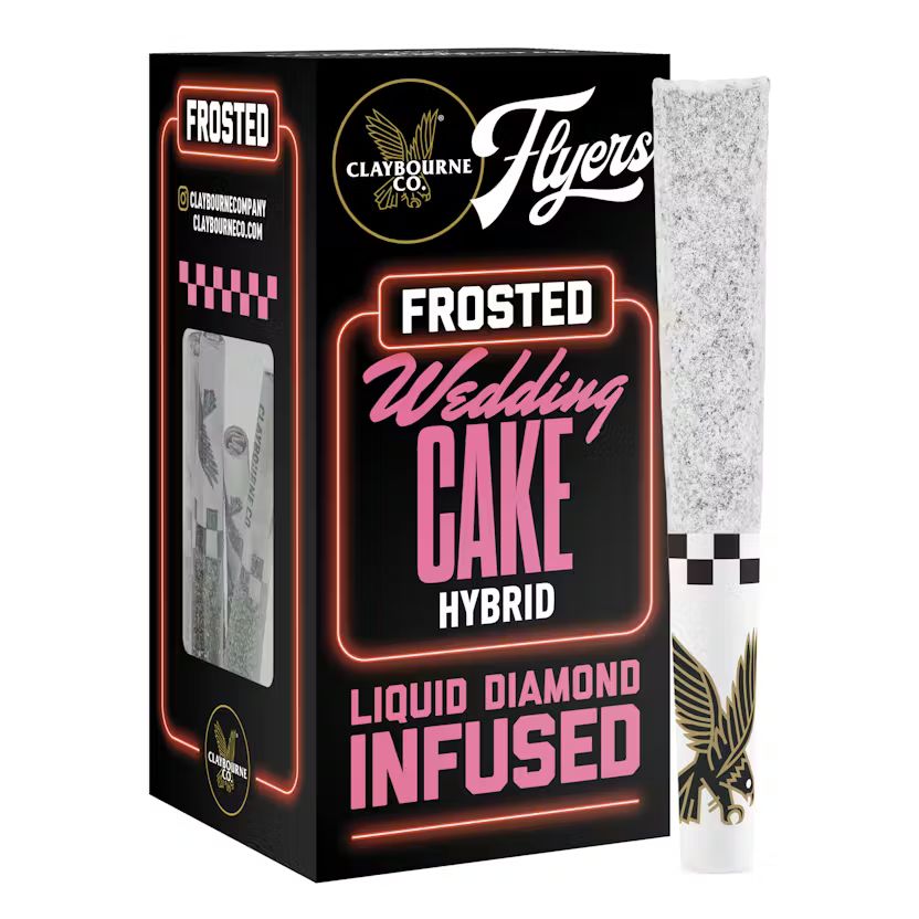 Claybourne Co.: WEDDING CAKE FROSTED FLYERS PREROLL - 5 PACK