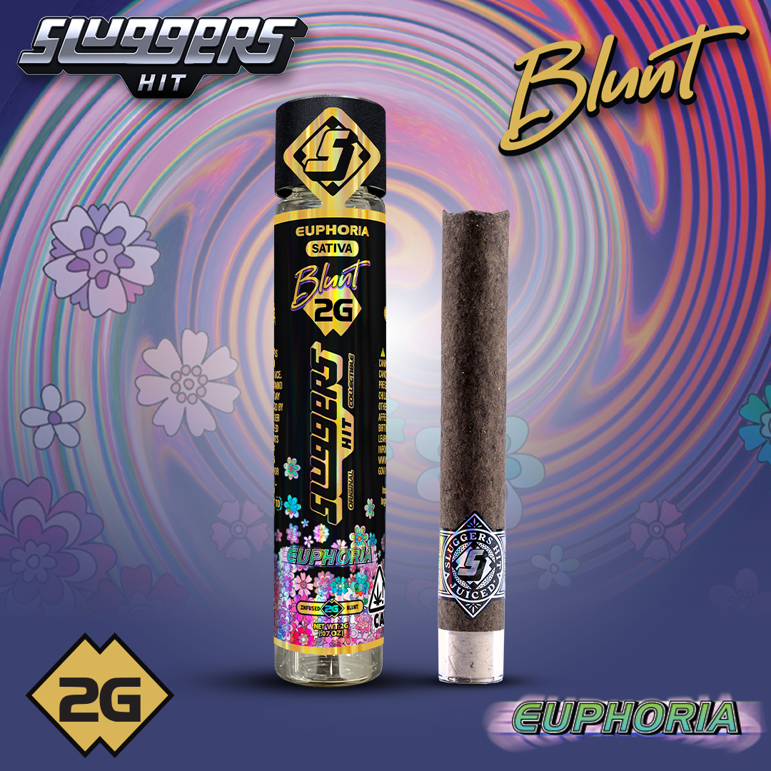 EUPHORIA DIAMOND & HASH INFUSED BLUNT - 2 GRAMS