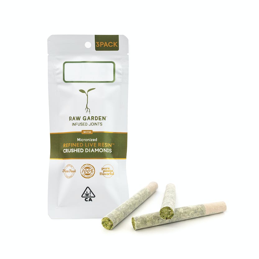 SPACE STATION OG CRUSHED DIAMOND INFUSED PREROLL - 3 PACK