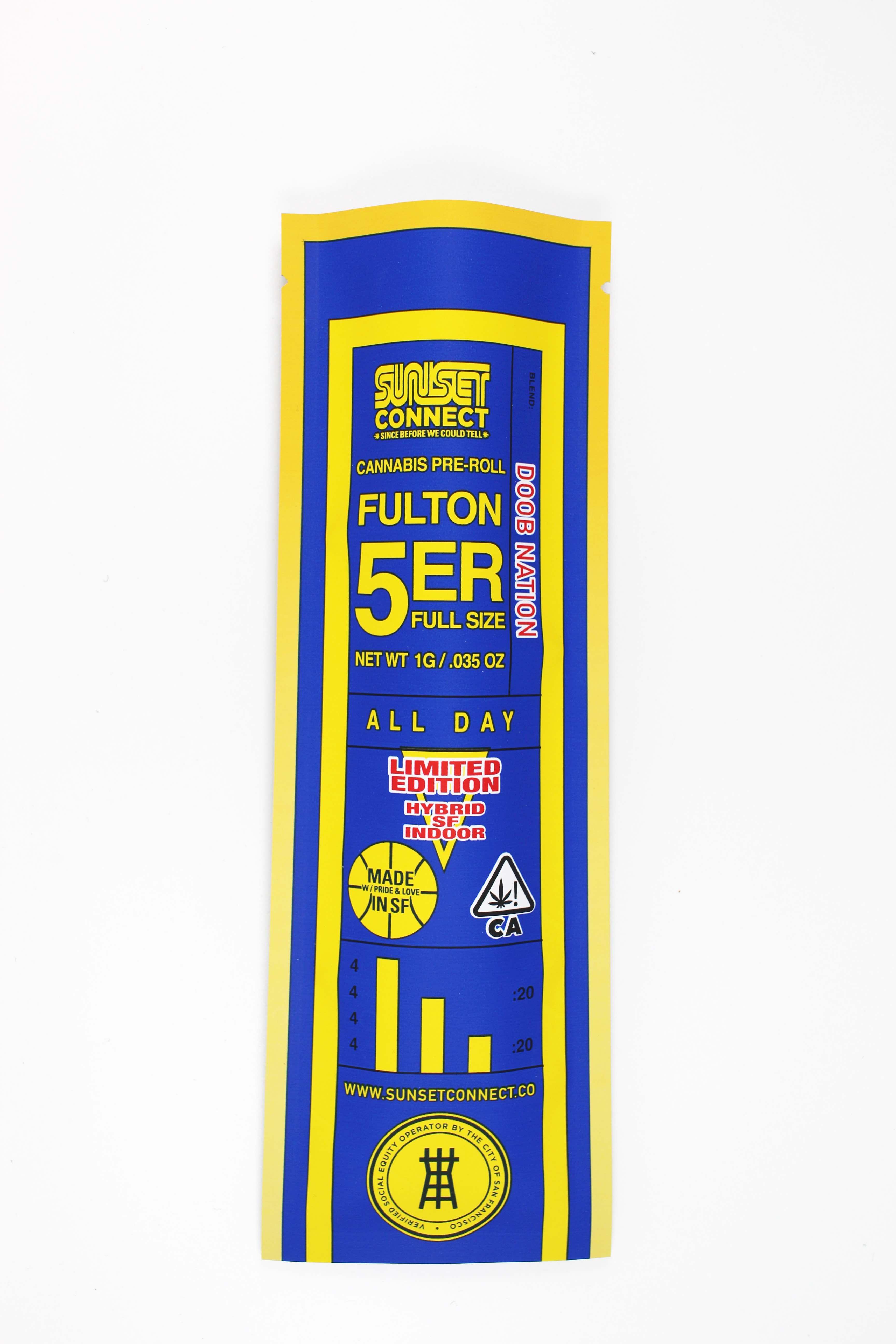 Sunset Connect — DOOB NATION FULTON 5ER PREROLL - SINGLE
