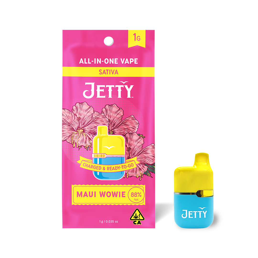 Jetty Extracts: MAUI WOWIE HIGH THC MINI TANK - GRAM