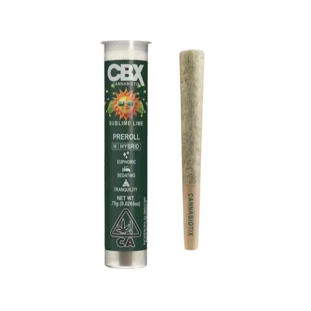SUBLIME LIME PREROLL - SINGLE