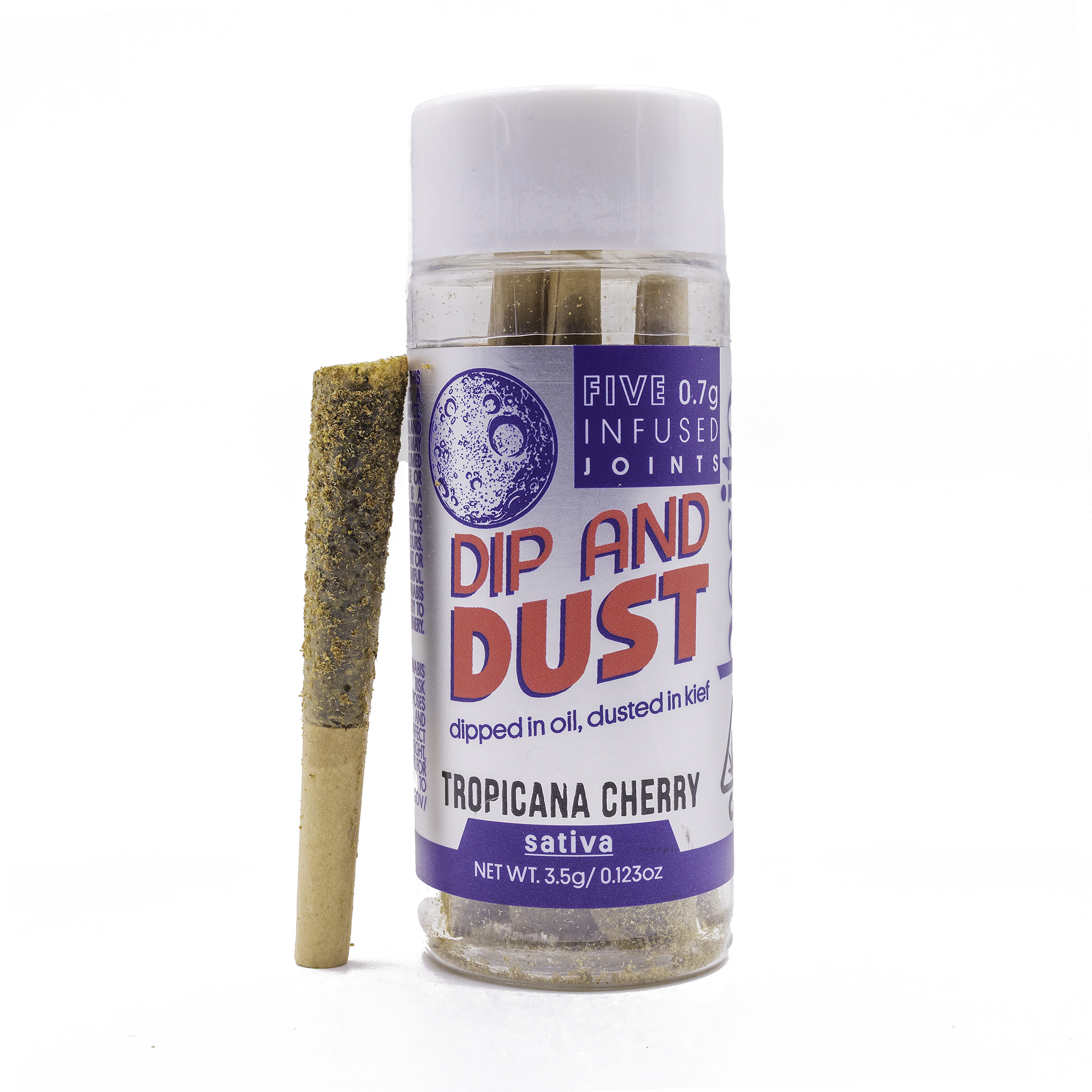 BESITO — TROPICANA CHERRY DIP & DUST CLASSIC KIEF PREROLL - 5 PACK