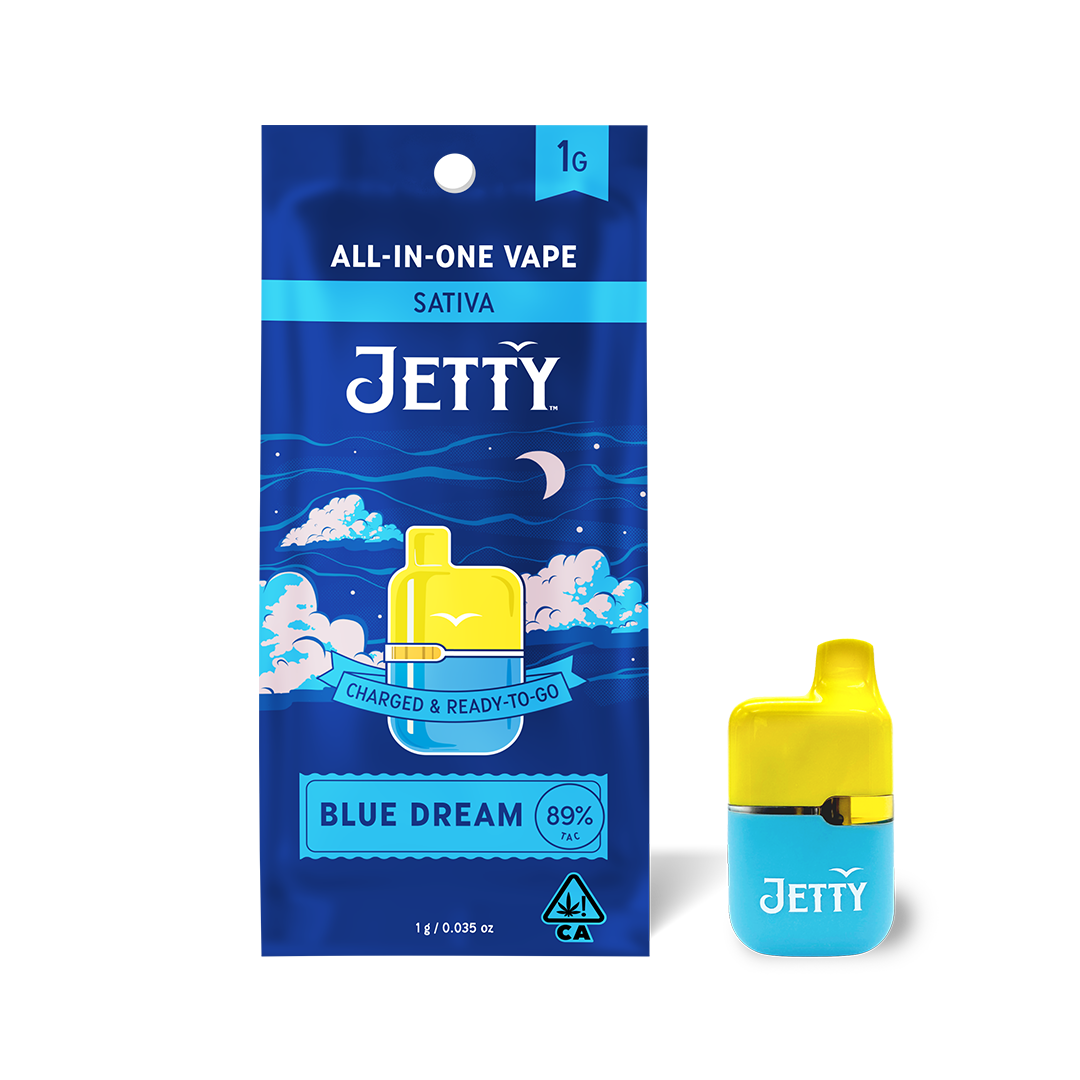 JETTY EXTRACTS - BLUE DREAM HIGH THC MINI TANK - GRAM