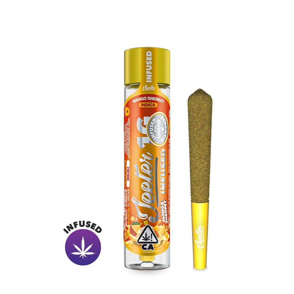 MANGO SHERBET INFUSED PREROLL - SINGLE